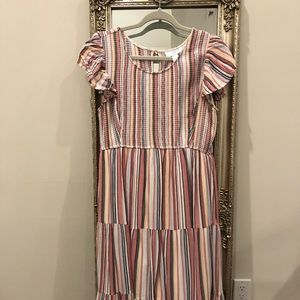 MATERNITY | Motherhood Maternity Striped Maxi